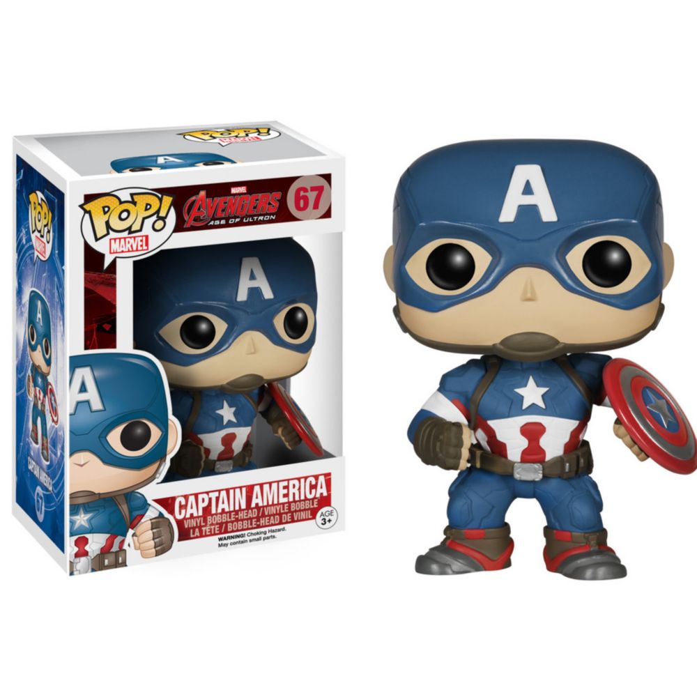 Captain America Pop! Vinyl Bobble-Head Figure by Funko - *engers: Age of Ultron