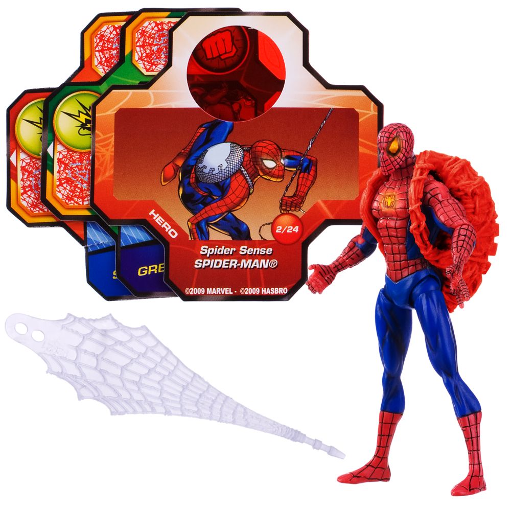 Light-Up Spider-Vision Spider-Man Action Figure -- 3 3/4''
