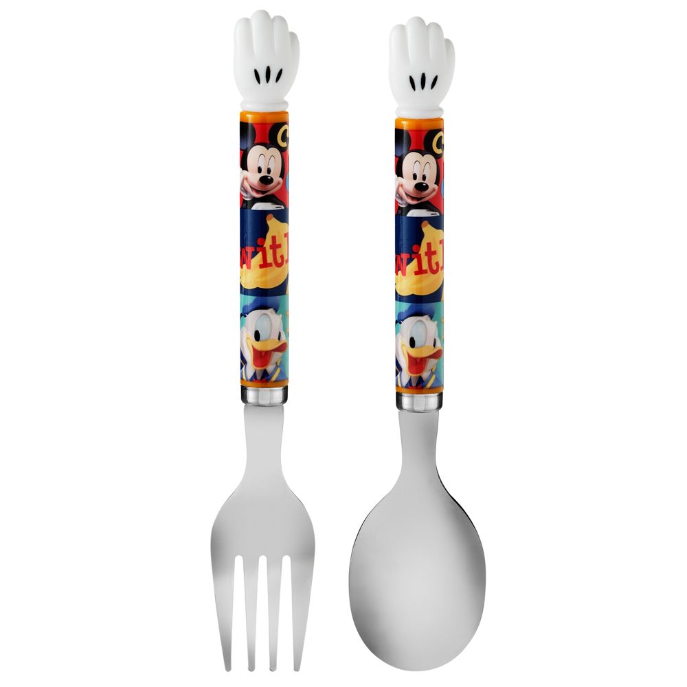 Mickey Mouse Clubhouse Flatware Set  -- 2-Pc.