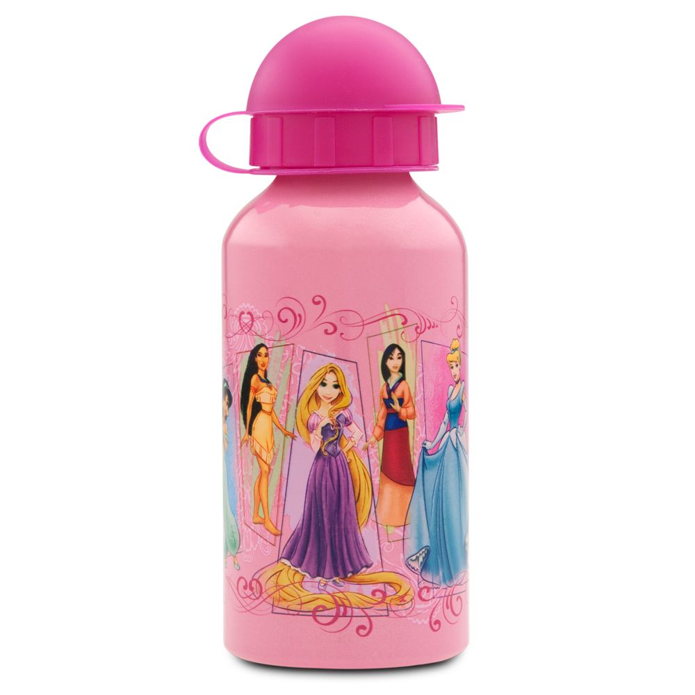 Aluminum Disney Princess Water Bottle -- Small