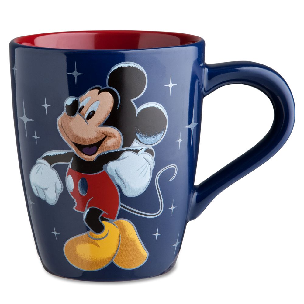 Disney Store 25th Anniversary Dancing Mickey Mouse Mug