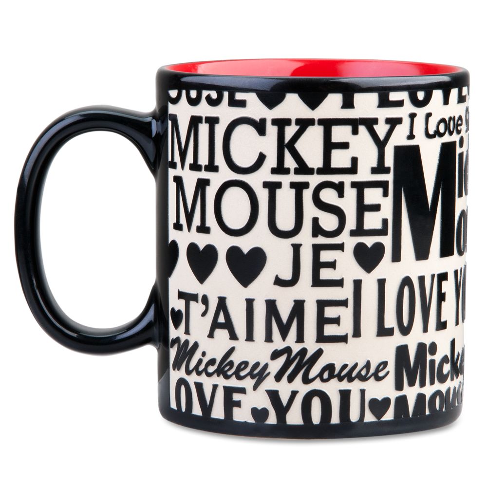 ''I Love You'' Mickey Mouse Mug