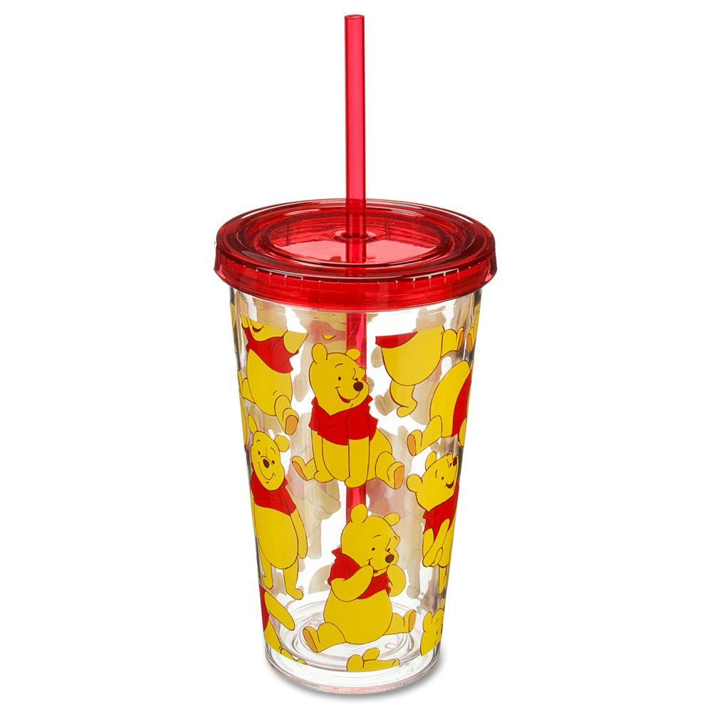Winnie the Pooh Tumbler with Straw