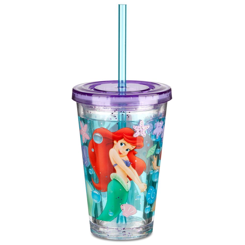 The Little Mermaid Ariel Tumbler With Straw -- Small