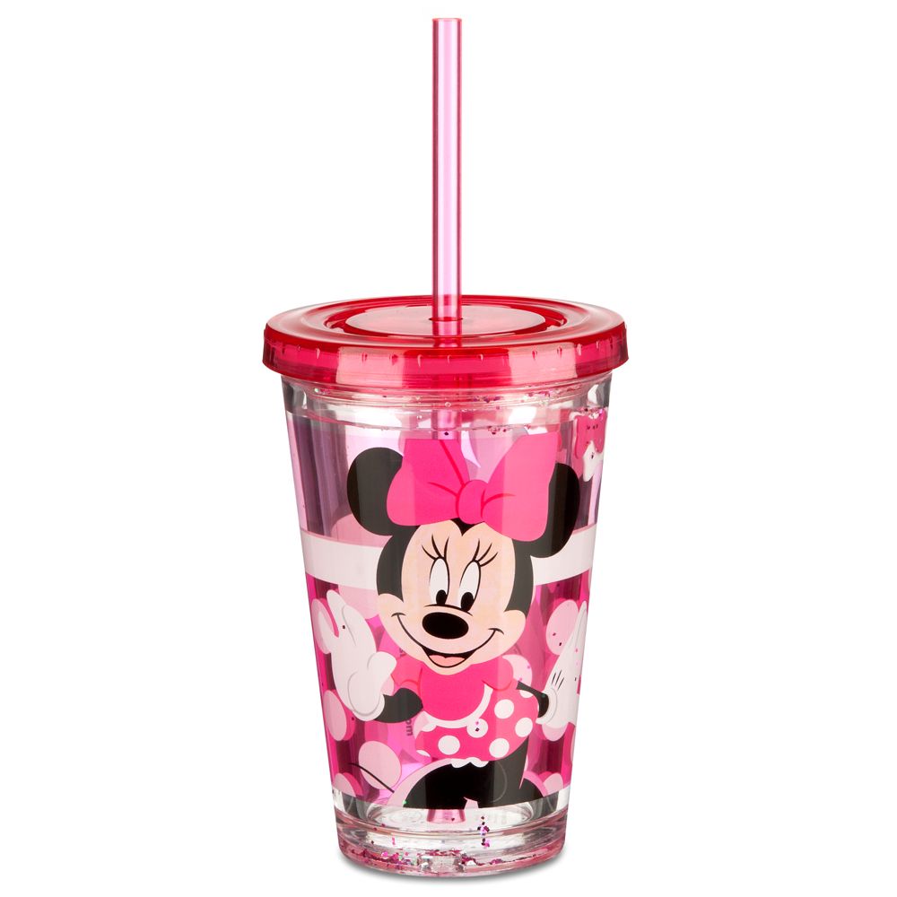 Minnie Mouse Tumbler with Straw -- Small