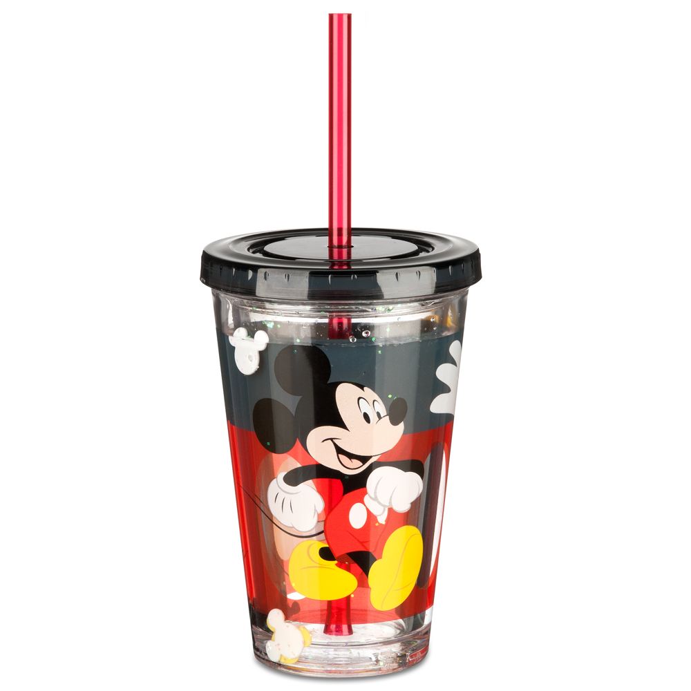 Mickey Mouse Tumbler with Straw -- Small