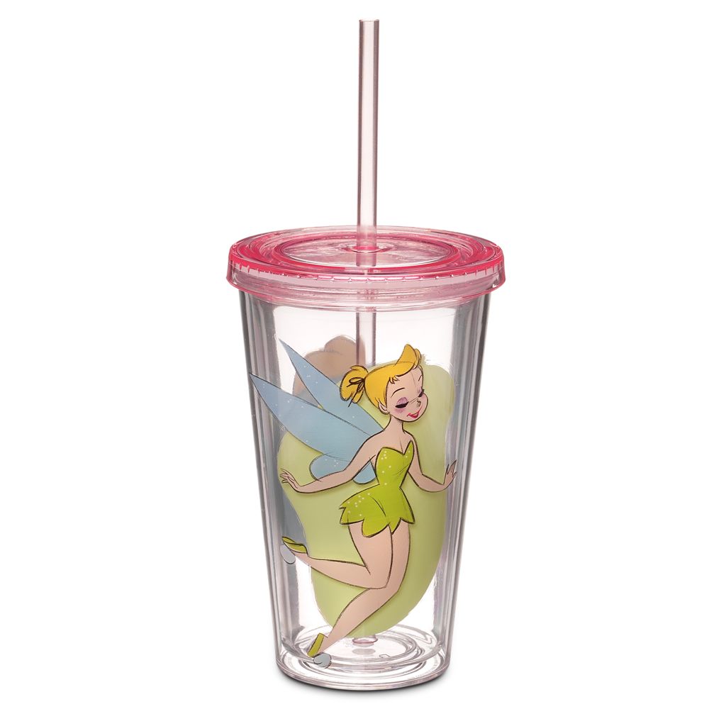 Tinker Bell Tumbler with Straw