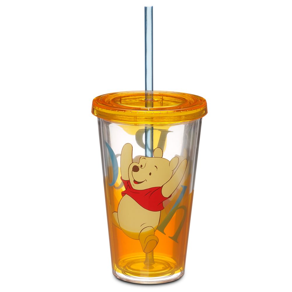 Winnie the Pooh Tumbler with Straw