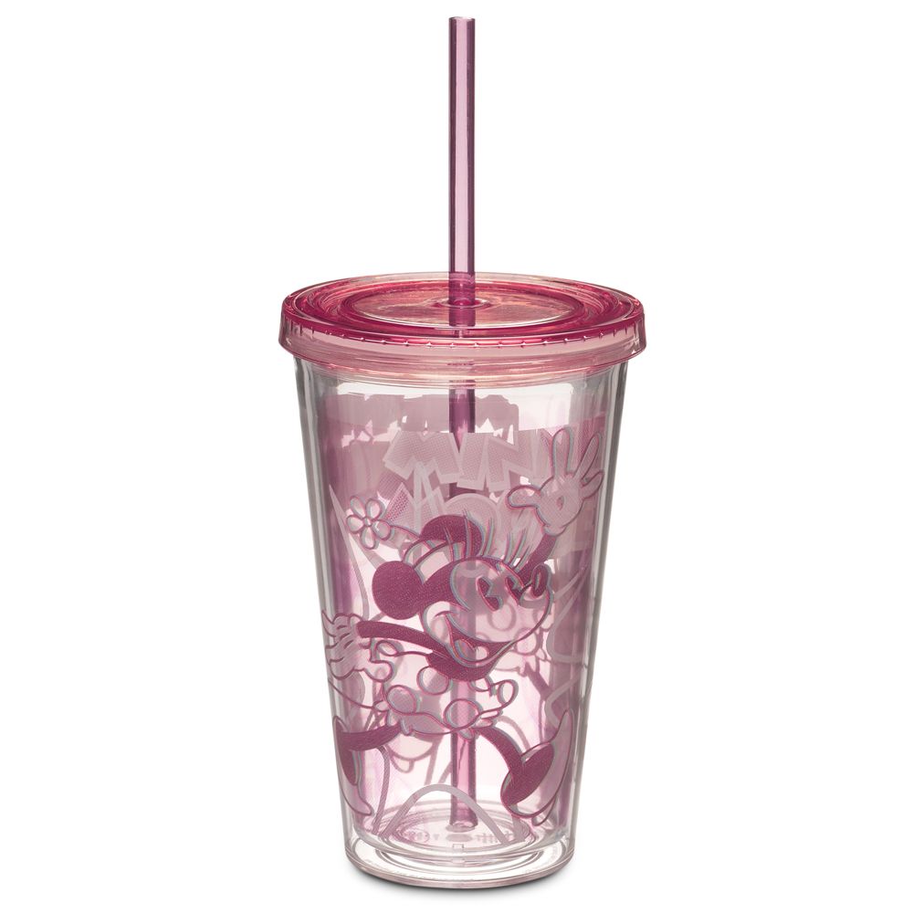 Minnie Mouse Tumbler with Straw