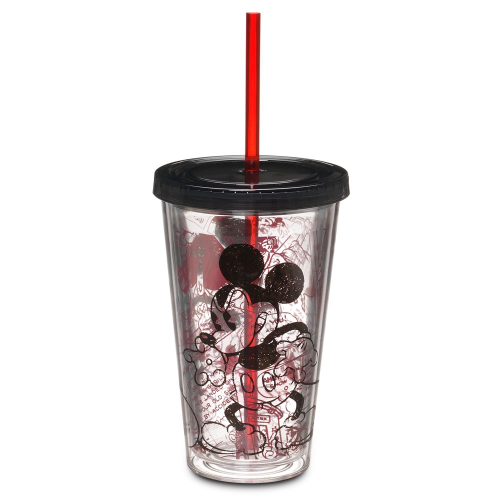 Mickey Mouse Tumbler with Straw