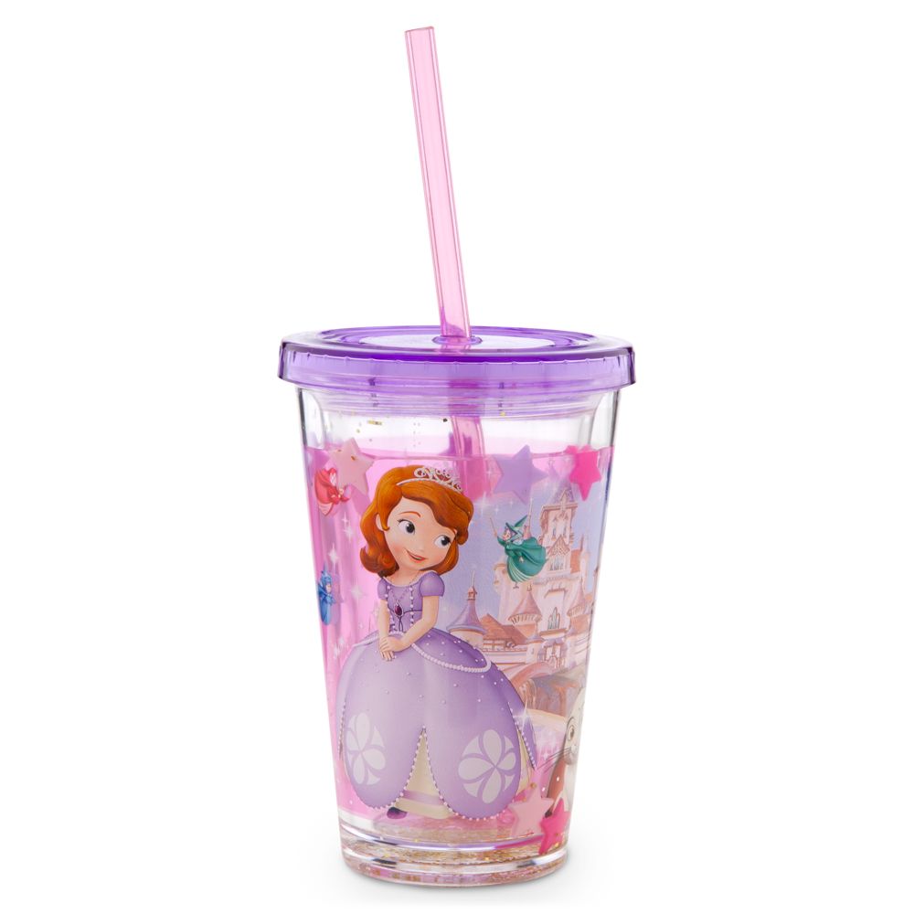 Sofia the First Tumbler with Straw - Small