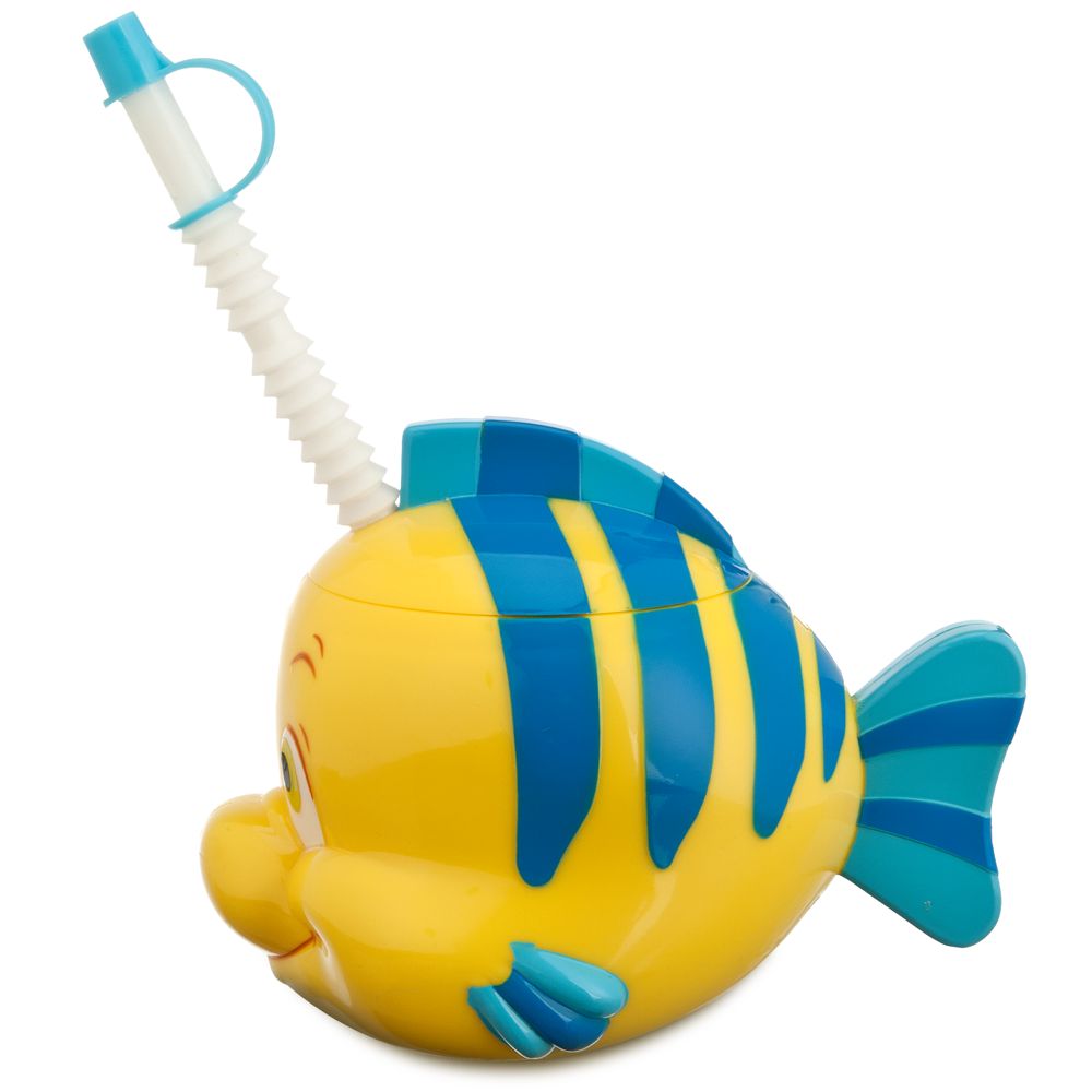 The Little Mermaid Flounder Cup with Straw