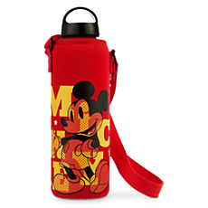Mickey Mouse Water Bottle with Neoprene Cover