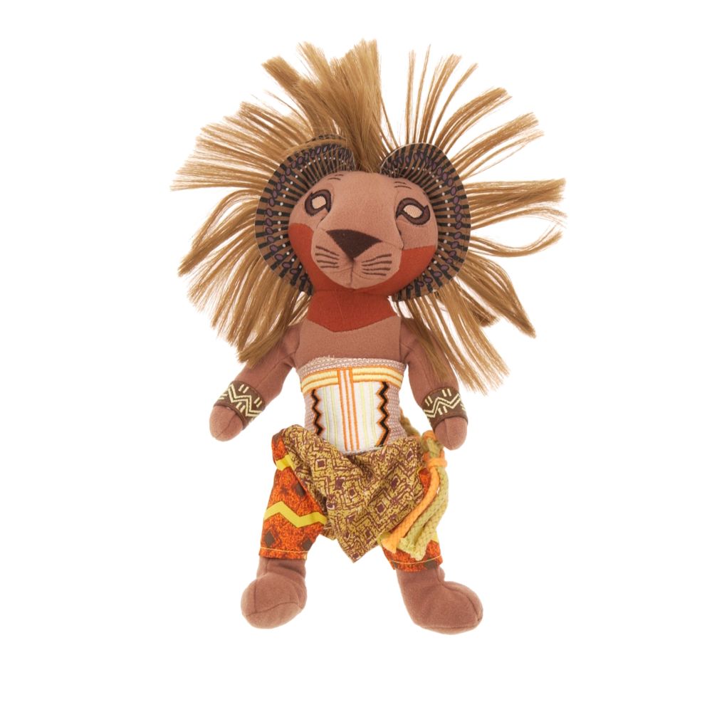 The Lion King: The Broadway Musical Simba Bean Bag -- 12'' H