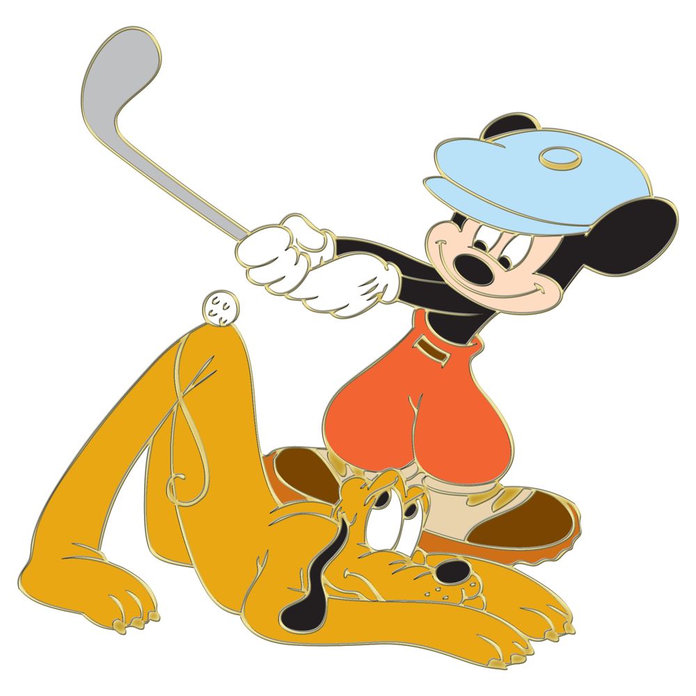 110th Legacy Collection ''Canine Caddy'' Pluto and Mickey Mouse Pin