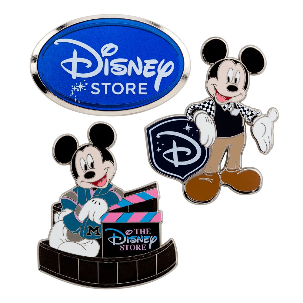Mickey Mouse Pin Set - 3 pc - Disney Store