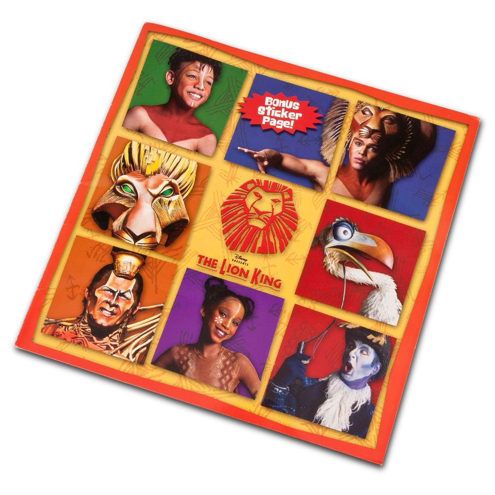 The Lion King: The Broadway Musical Program for Kids