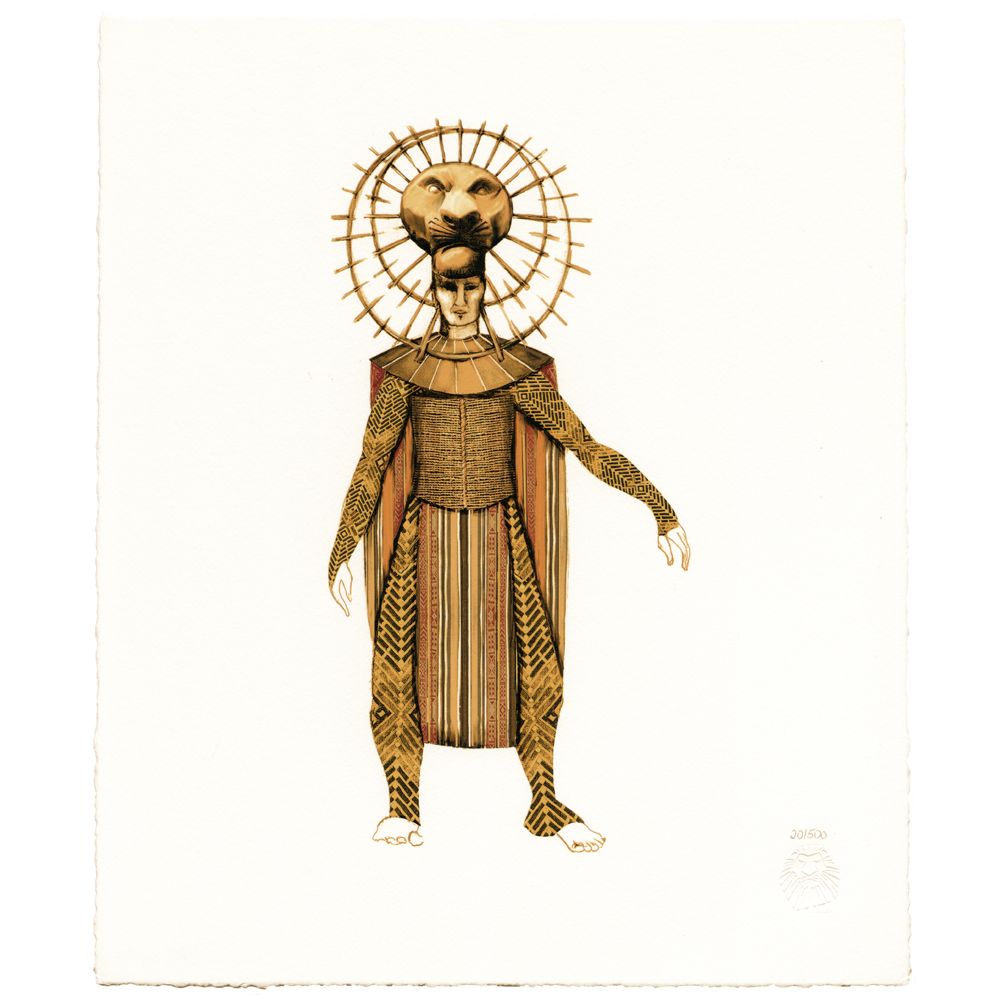 Mufasa Gicl&eacute;e - The Lion King: The Broadway Musical