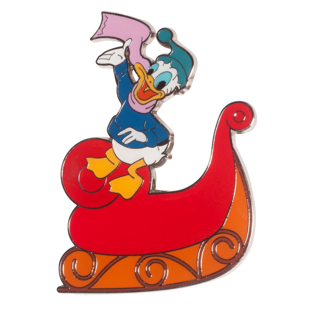 Donald Duck Holiday Sleigh Pin - D23