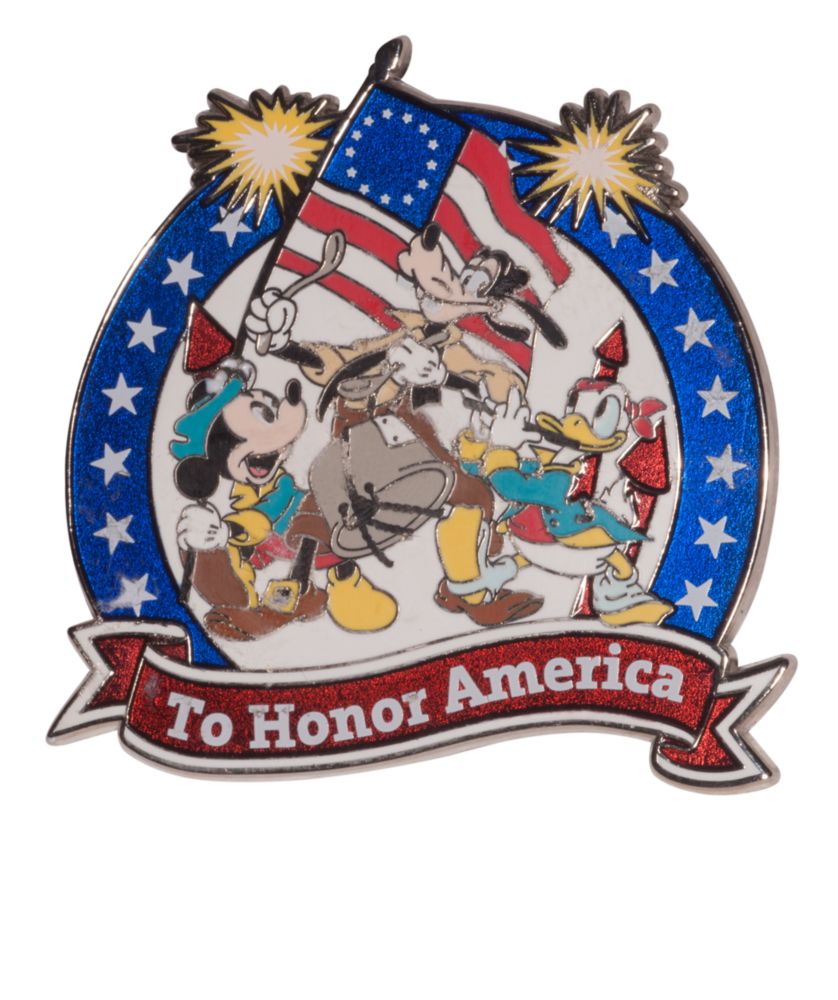 Mickey Mouse ''America on Parade'' Logo Pin - D23