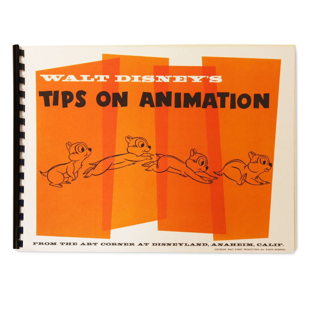 Walt Disney's Tips on Animation Book - D23