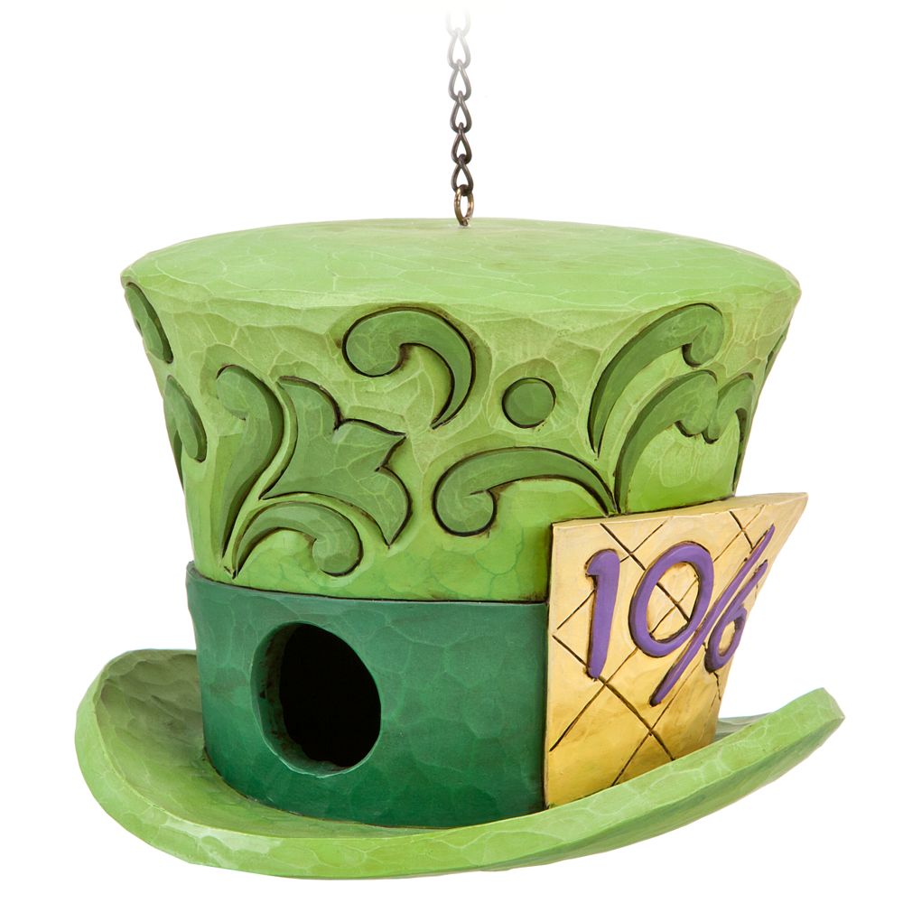 Alice in Wonderland Mad Hatter Birdhouse by Jim Shore
