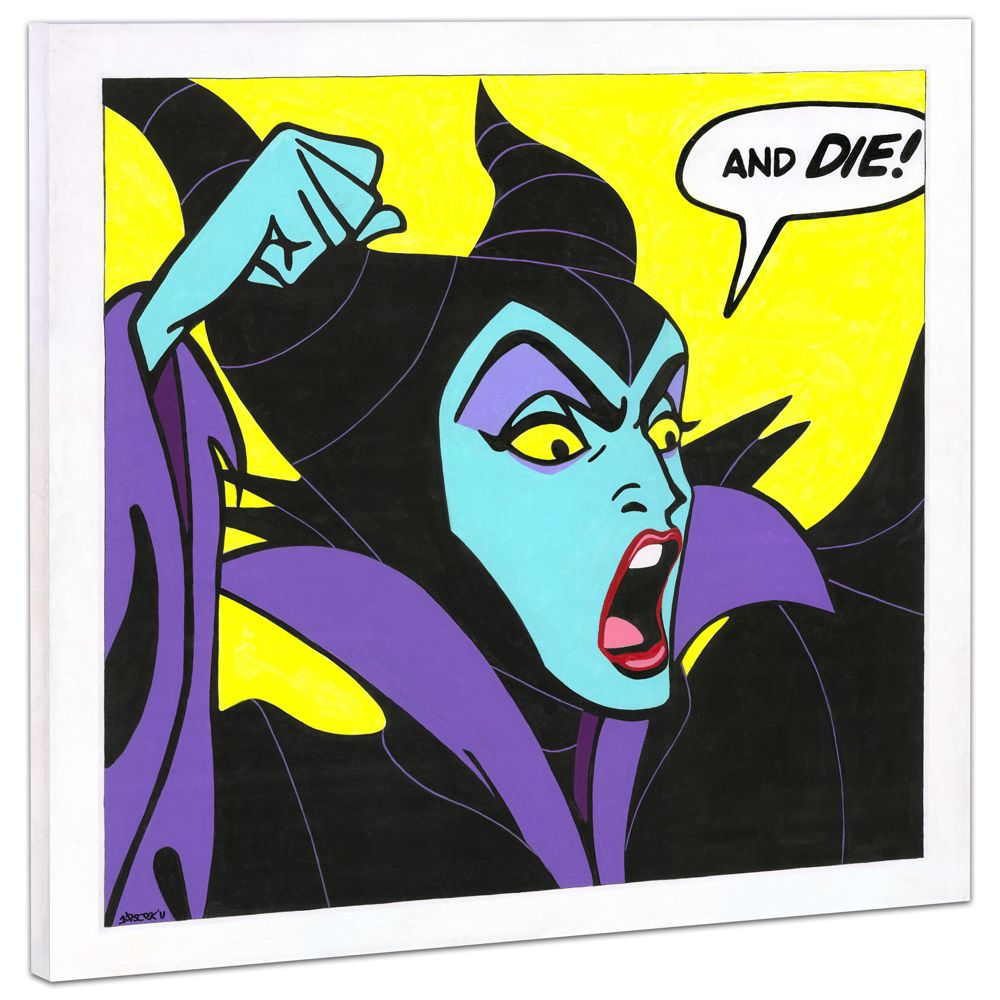Maleficent Gicl&eacute;e on Canvas