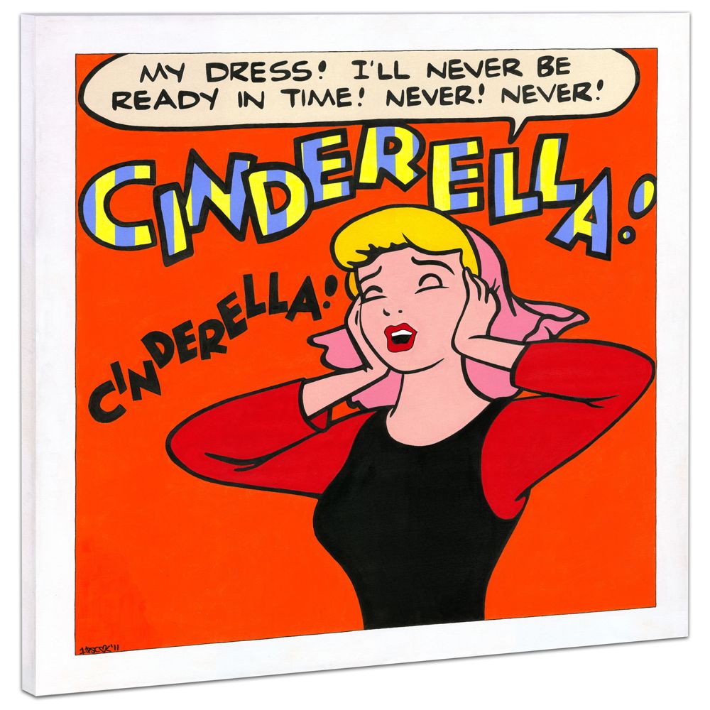 Cinderella Gicl&eacute;e on Canvas