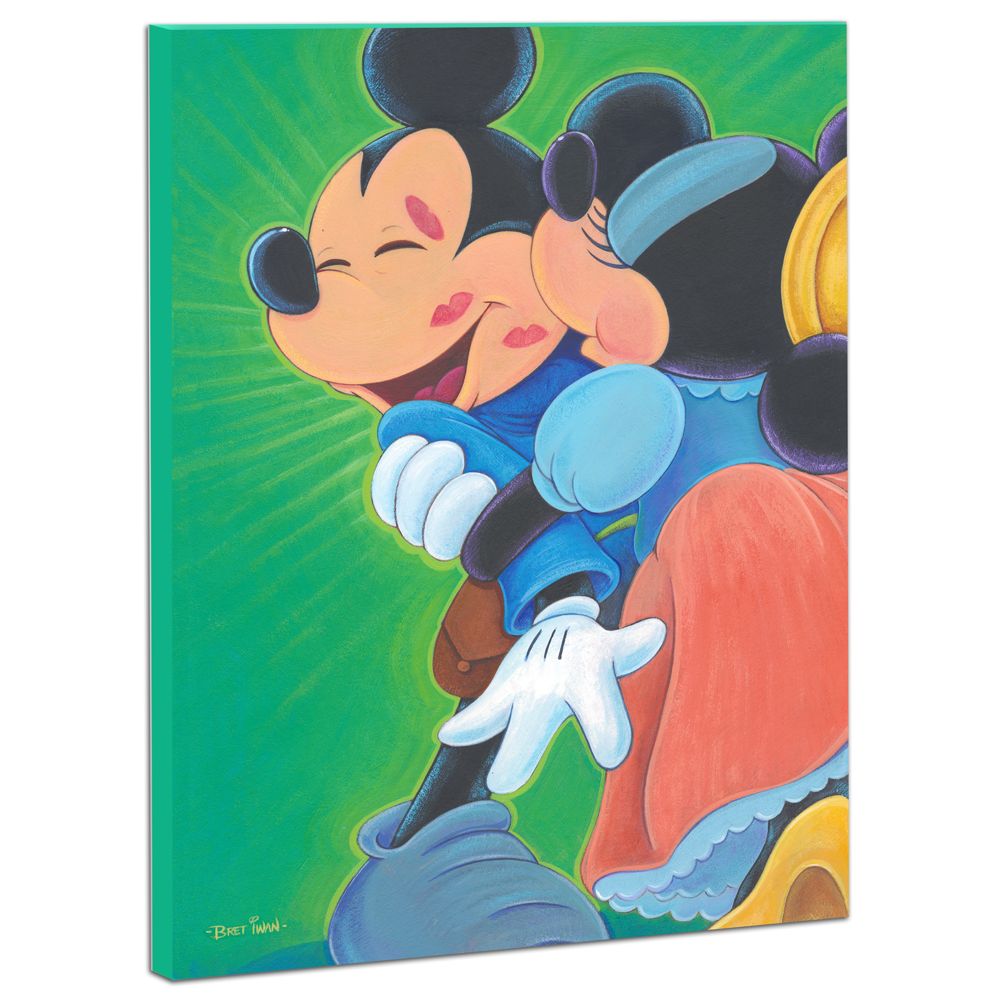 Minnie and Mickey Mouse Gicl&eacute;e on Canvas