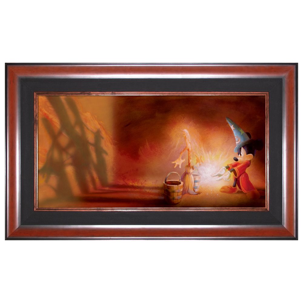 Fantasia Sorcerer Mickey Gicl&eacute;e on Canvas