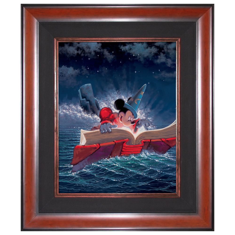 Limited Edition Disney Fine Art Legacy ''Sorcery'' Mickey Mouse Gicl&eacute;e on Canvas