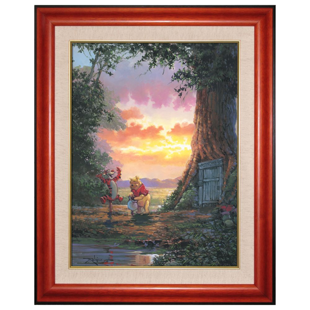 Pooh and Tigger Gicl&eacute;e on Canvas