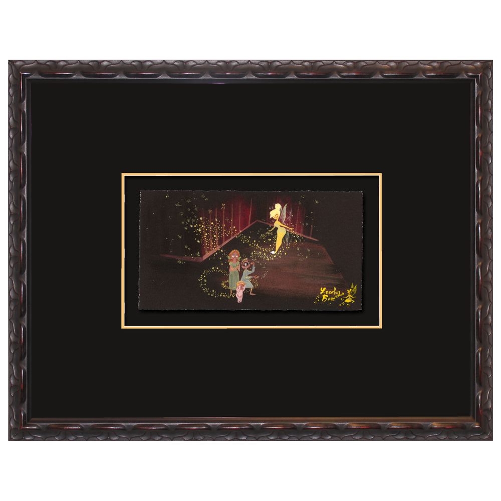 Limited Edition Disney Storytellers ''Pixie Dust'' Peter Pan Tinker Bell Gicl&eacute;e