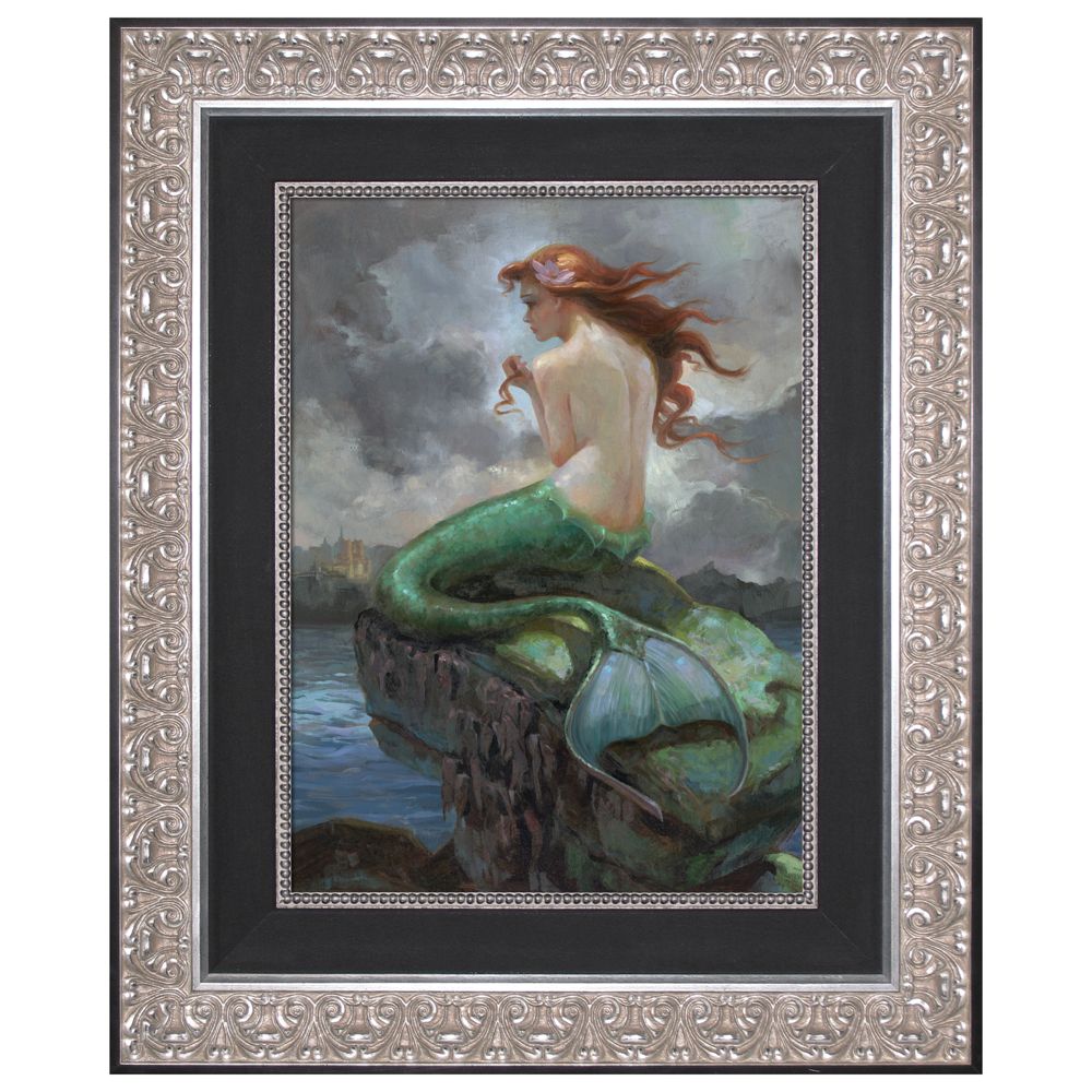 Limited Edition Disney Storytellers ''At Odds With The Sea'' Ariel Gicl&eacute;e on Canvas