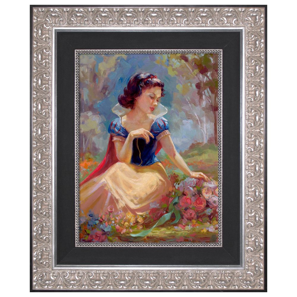 Snow White Gicl&eacute;e on Canvas