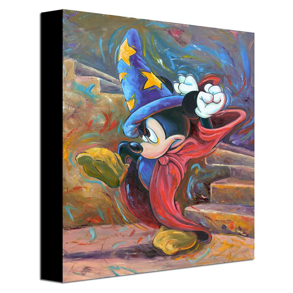 ''Casting a Spell'' Mickey Mouse Gallery Wrapped Canvas