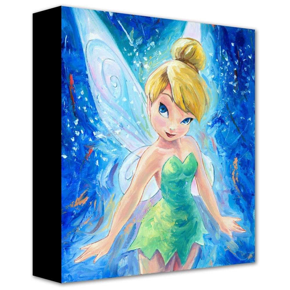 ''Fairest Fairy'' Tinker Bell Gicl&eacute;e on Canvas
