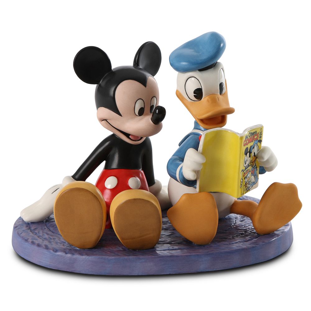 WDCC ''Comic Book Companions'' Donald Duck and Mickey Mouse Figurine