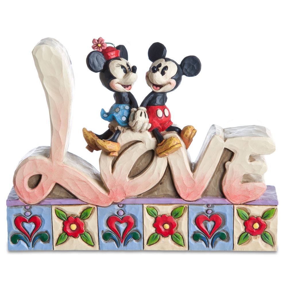 Minnie Mouse and Mickey Mouse Figurine