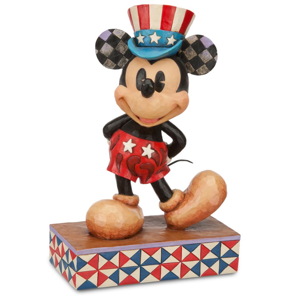 ''We Salute You'' Mickey Mouse Figurine by Jim Shore