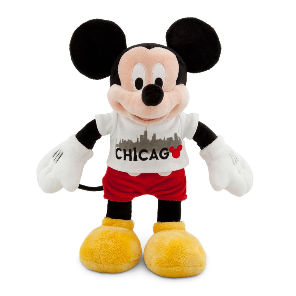 Chicago Tee Mickey Mouse Plush Toy -- 18'' H
