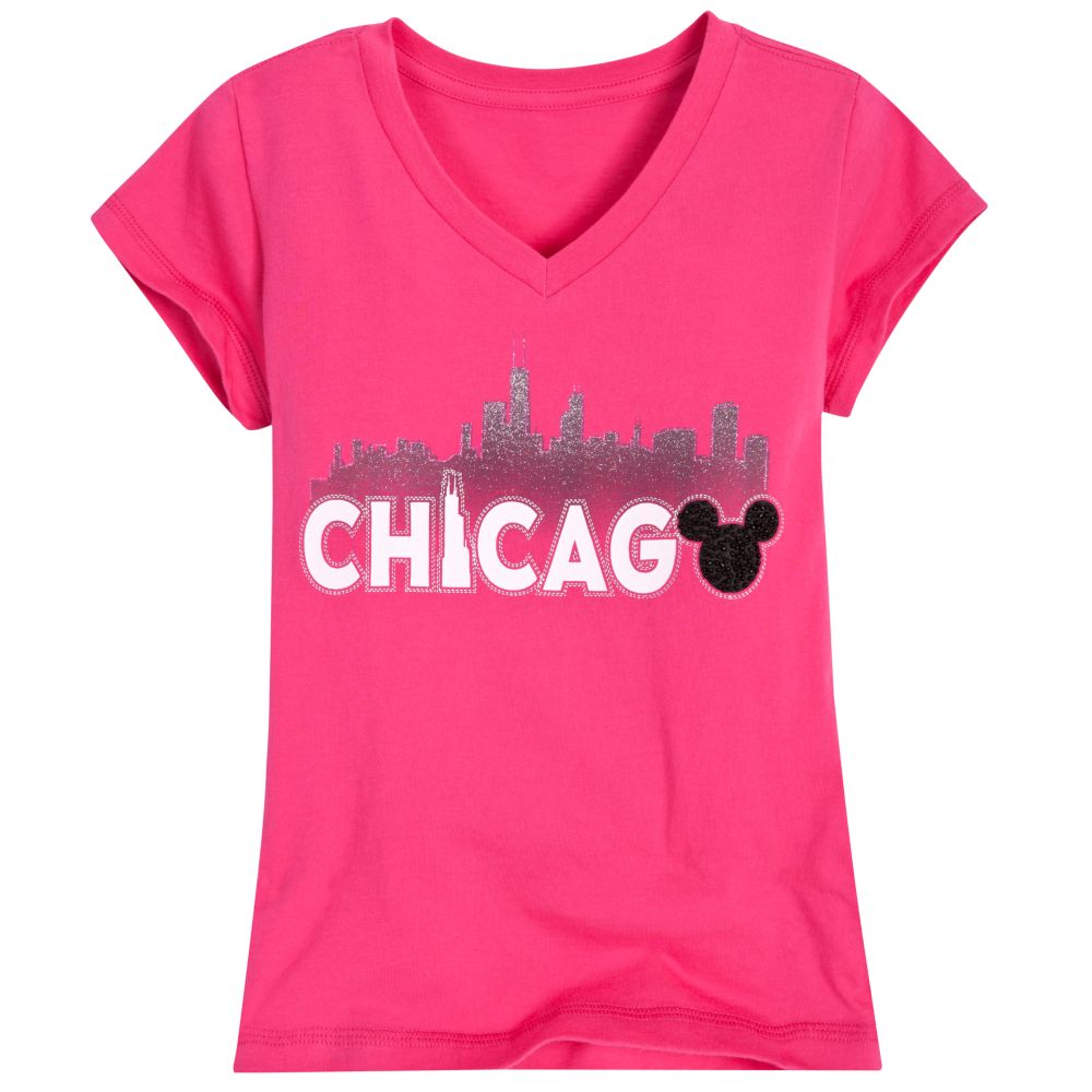 Mickey Mouse Tee for Girls - Chicago