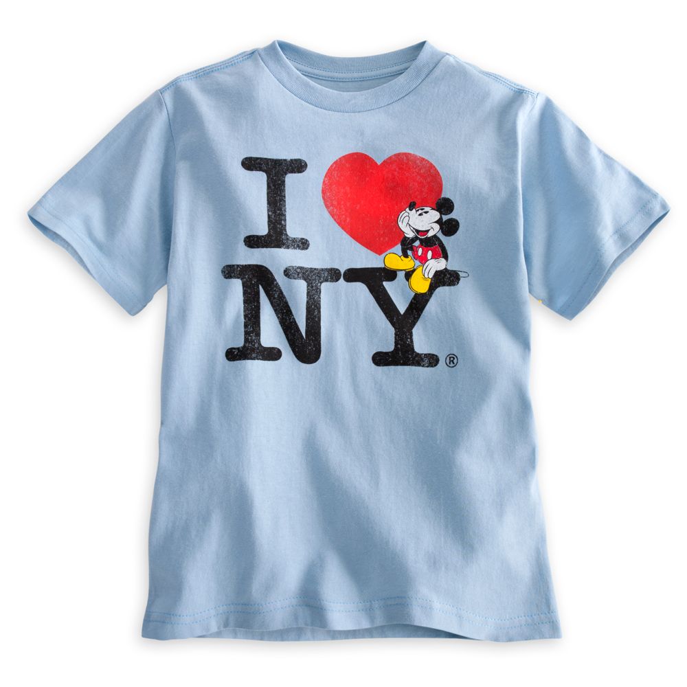 Mickey Mouse Tee for Boys - I &hearts; NY