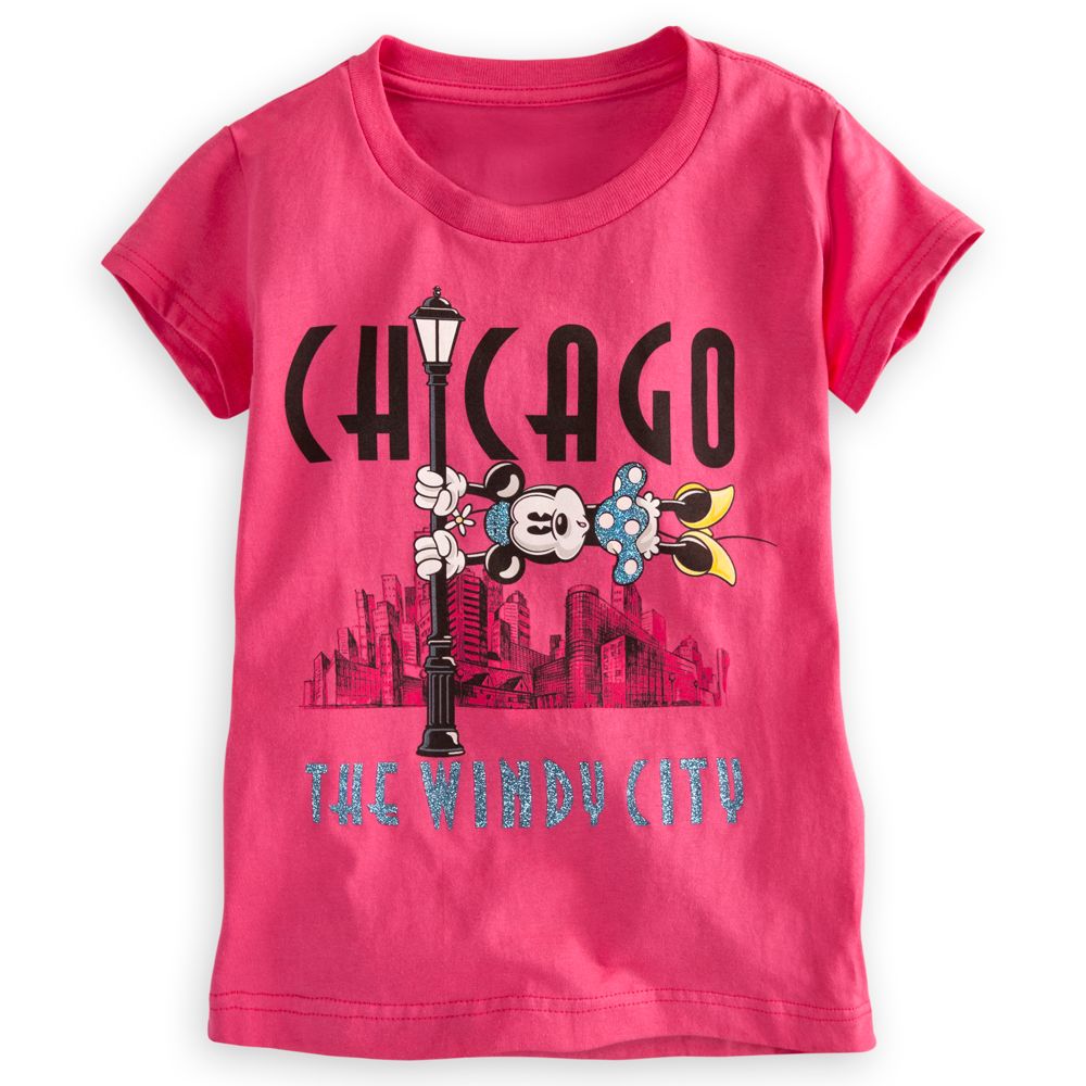 Minnie Mouse Tee for Girls - Chicago