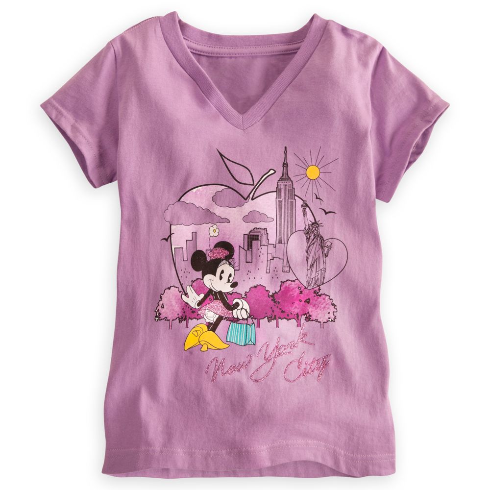 Minnie Mouse Tee for Girls - New York