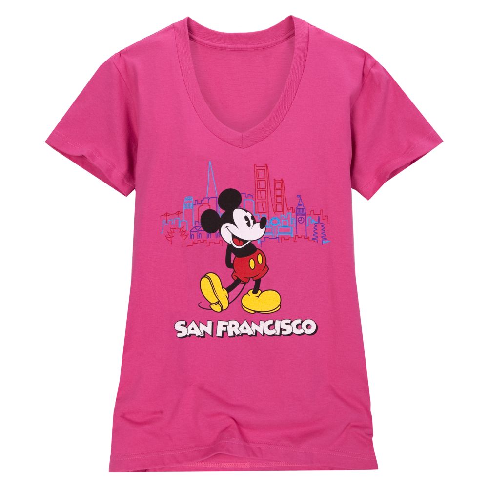 Mickey Mouse Tee for Women - San Francisco