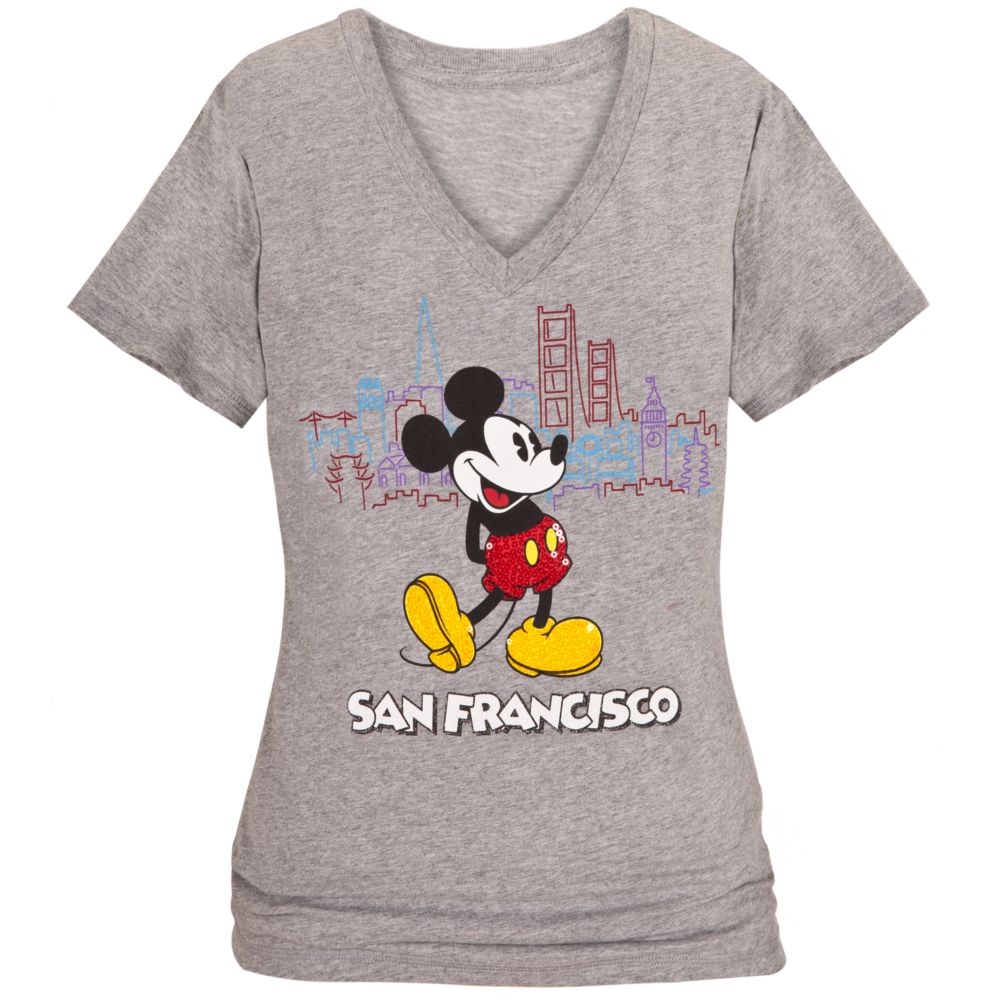 Mickey Mouse Tee for Women - San Francisco