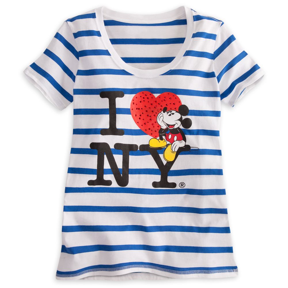 Mickey Mouse Tee for Women - I &hearts; NY