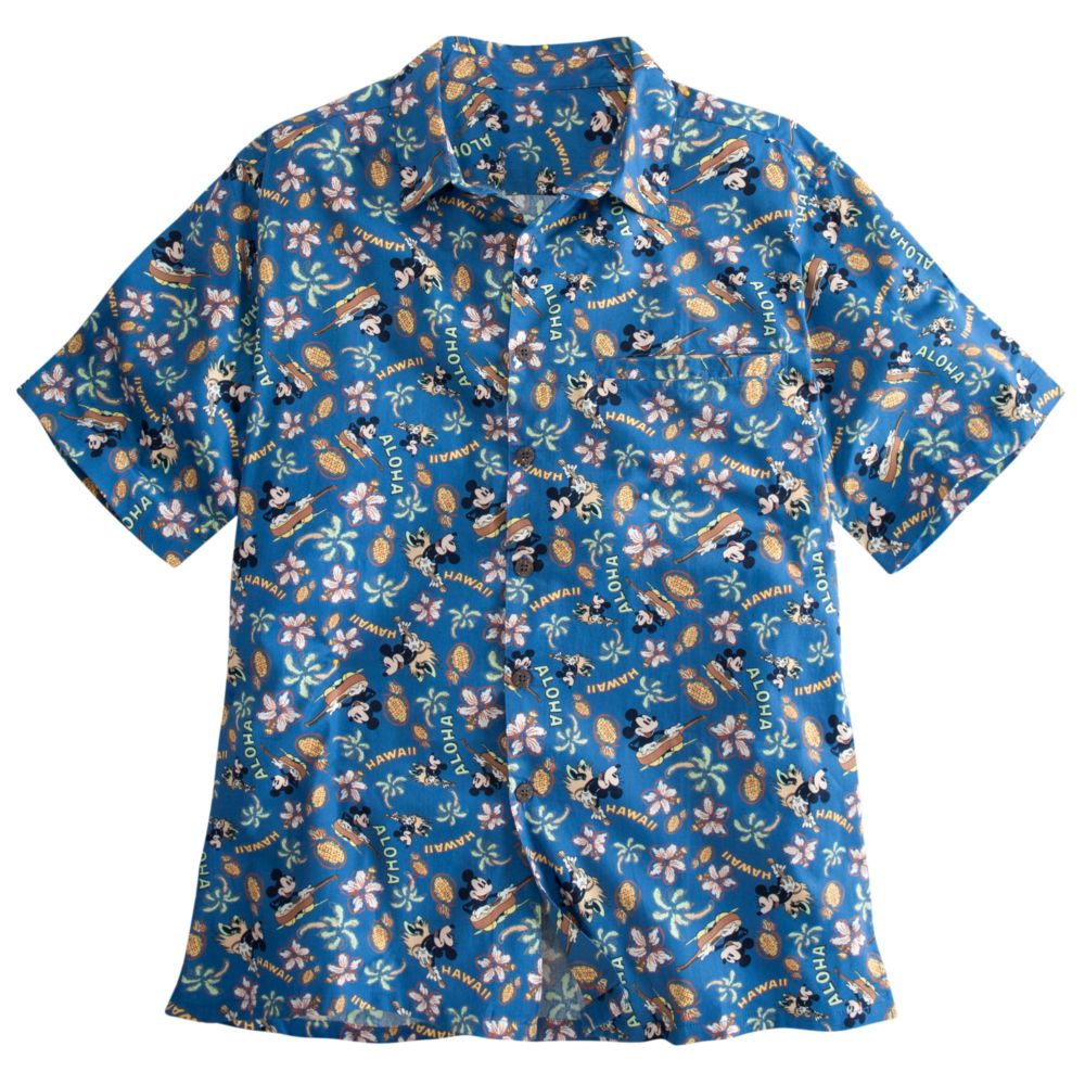 Minnie and Mickey Mouse Hawaiian Shirt for Men
