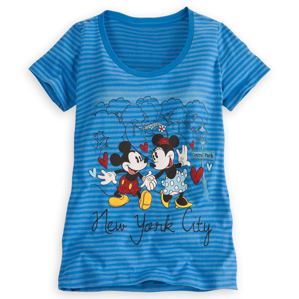 Mickey and Minnie Mouse Tee for Women - New York